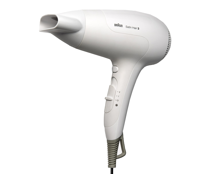 Braun HD380 Satin Hair 3 Power Perfection Dryer - White - Zoom Image 1