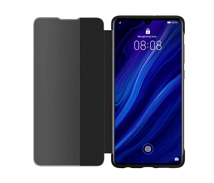 Huawei P30 Smart View Flip Cover - Black - Zoom Image 3