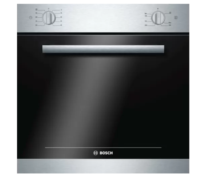 Bosch HGL10G050M 60cm Series 4 Gas Oven - Stainless Steel - Zoom Image 1