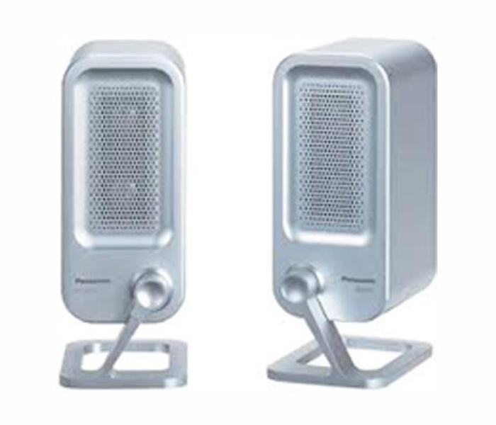 Panasonic RP-SPF01 Active Compact Speaker System - Silver - Zoom Image