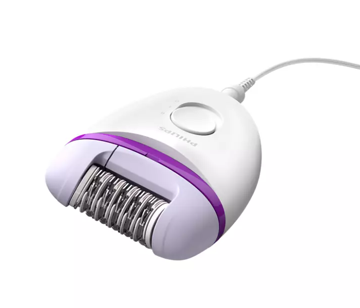 Philips BRE225/01 Satinelle Essential Corded Compact Epilator - White - Zoom Image 5