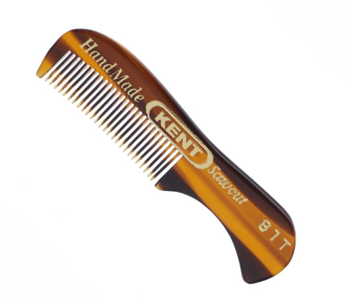 Kent A 81T Handmade Beard and Moustache Comb - Zoom Image