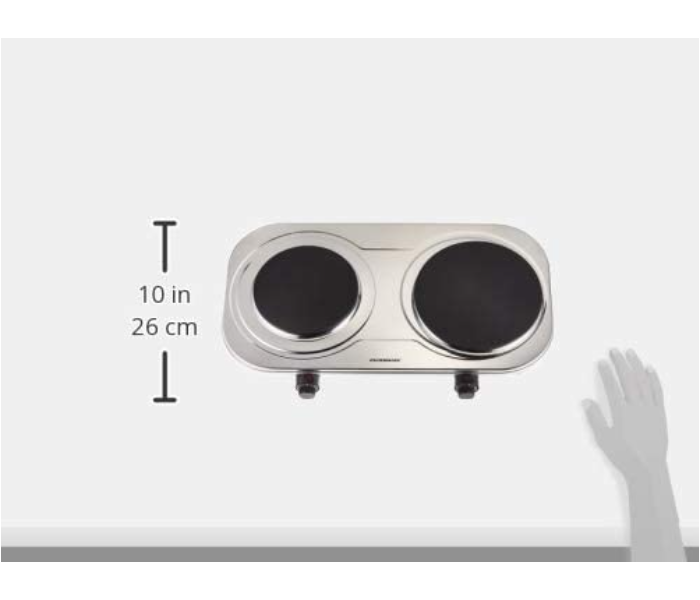 Olsenmark OMHP2396 Double Hot Plate - Zoom Image 4