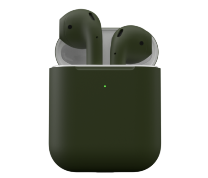 V 11 Wireless Bluetooth Airpod - Green - Zoom Image 1