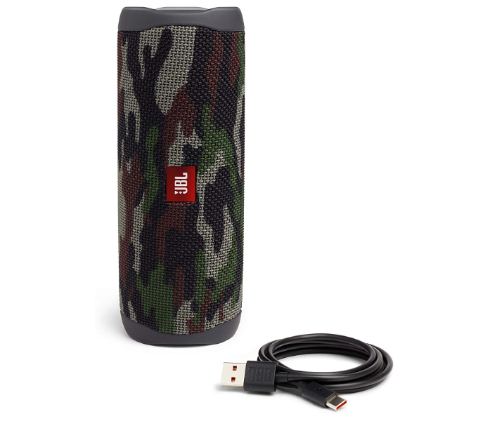 JBL Flip 5 Portable Waterproof Bluetooth Speaker - Army Green - Zoom Image 6