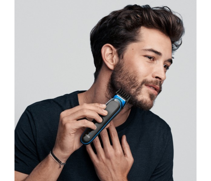 Braun MGK3242 7 in 1 Hair and Beard Trimming Grooming Kit - Black - Zoom Image 4