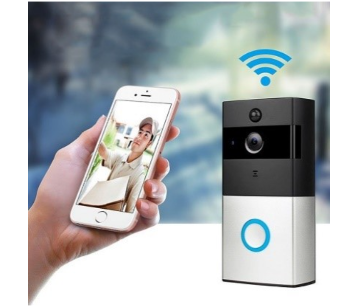 Smart Video Door Bell - Black - Zoom Image