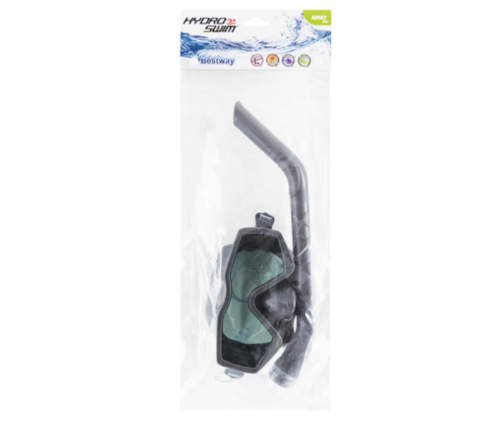 Bestway 24037 Hydro Swim Aqua Prime Mask and Snorkel Set - Black - Zoom Image 3