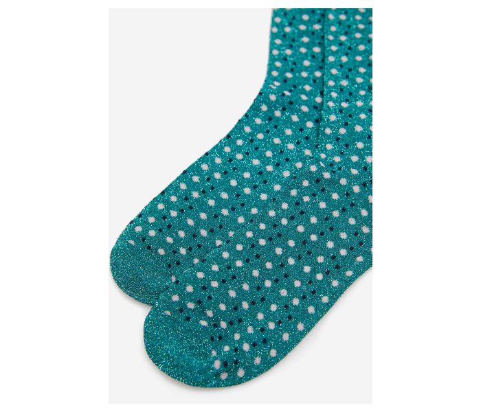 Springfield AW19 Printed Socks EU 39 For Women - Green - Zoom Image 2