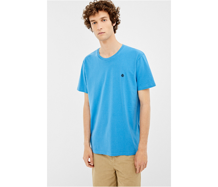 Springfield AW19 Basic T-Shirt Extra Large - Sky Blue - Zoom Image 1