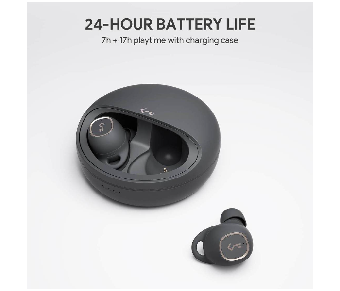 Aukey T10 Premium True Wireless Earbuds - Dark Grey - Zoom Image 4