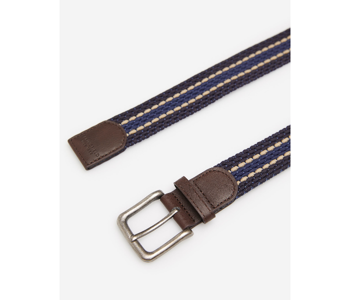 Springfield AW19 Fashion Belt 95 For Men - Dark Blue - Zoom Image 2