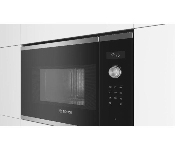 Bosch BFL524MS0M 60 Cm Series 6 Built-In Microwave Oven - Stainless Steel - Zoom Image 2