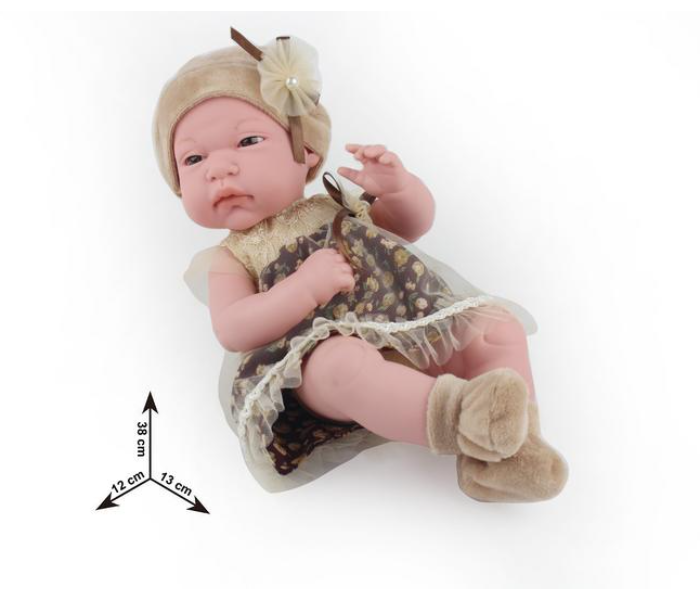 Basmah 12 inch Doll With Clothes - Brown - Zoom Image 1