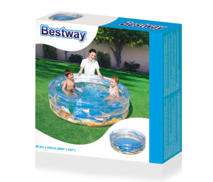 Bestway 51045 Tropical Play Pool -Transparent - Zoom Image 3