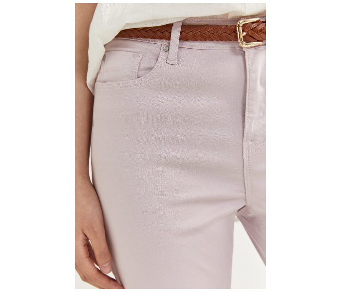 Springfield SS20 Plain Trouser Pant EU 34 For Women  - Light Pink - Zoom Image 4