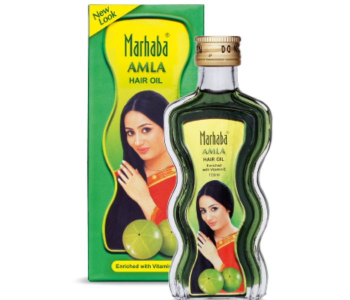 Marhaba 160ml Amla Vitamin E Hair Oil - Zoom Image