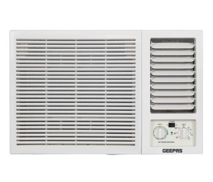 Geepas GACW1878TCU 1.5 Ton Window Type Air Conditioner - White  - Zoom Image 1