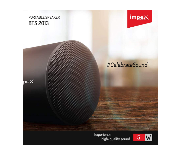 Impex BTS 2013 Multimedia Bluetoothspeaker - Black - Zoom Image 4