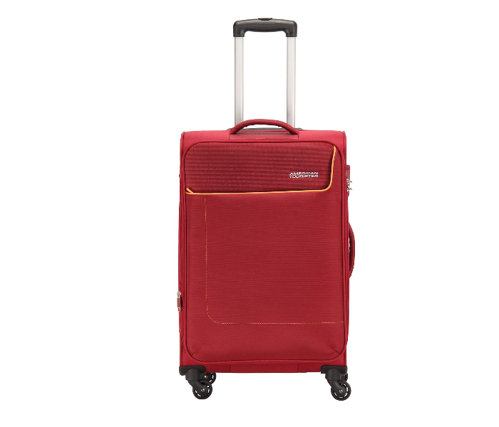 American Tourister GAT104LUG03469 69cm Jamaica Soft Case Trolley Bag - Maroon - Zoom Image 1