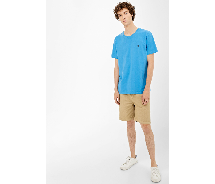 Springfield AW19 Basic T-Shirt Medium - Sky Blue - Zoom Image 3