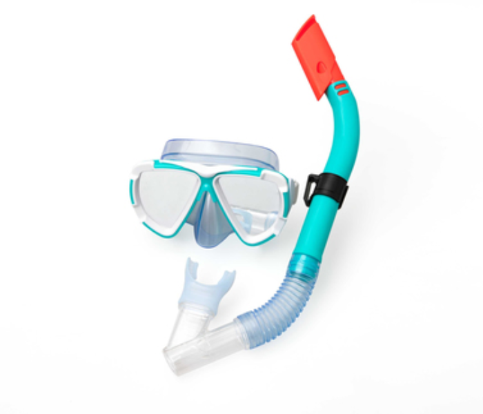 Bestway 24053 Hydro Pro Dive Mira Mask and Snorkel Set - Blue - Zoom Image 1