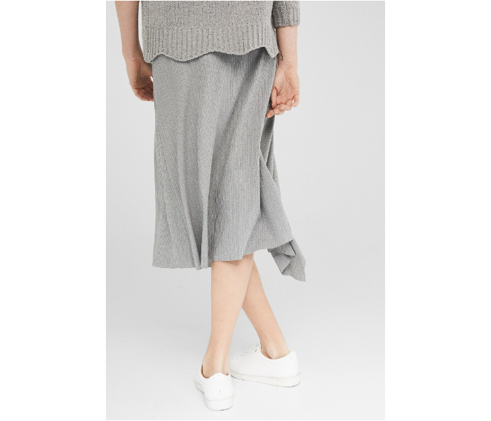 Springfield SS19 Handkerchief Midi Skirt Large For Women - Grey - Zoom Image 3