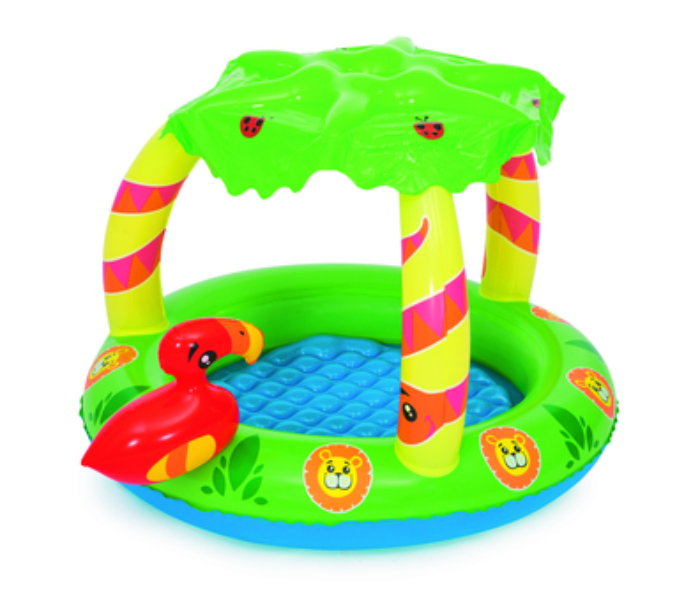 Bestway 52179 UV Careful Friendly Jungle Play Pool - Green and Red - Zoom Image 3