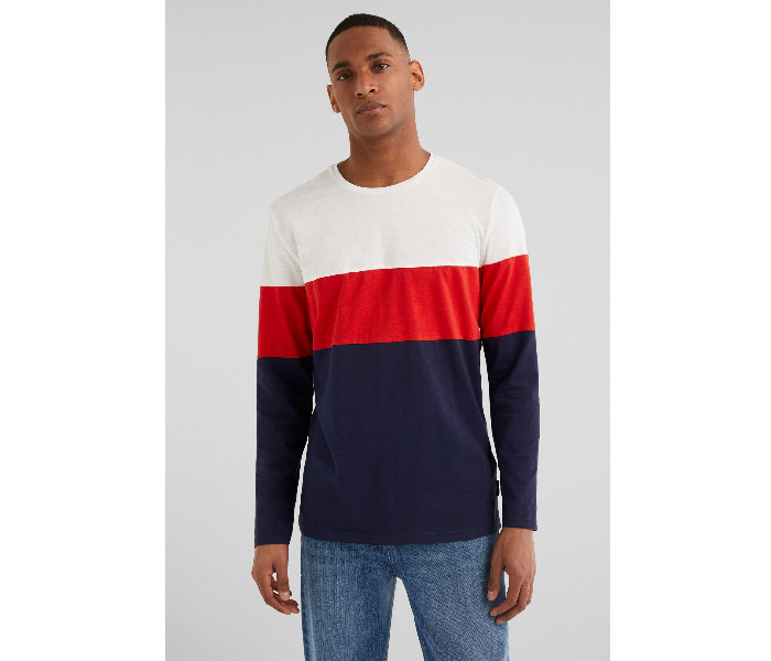 Springfield SS19 Basic Striped T-Shirt Medium - Red - Zoom Image 1