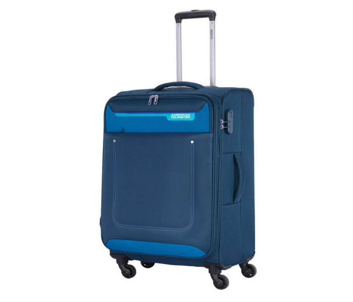 American Tourister  GAT104LUG03421 57cm Jackson Soft Case Trolley Bag - Blue - Zoom Image