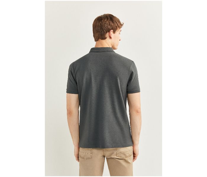 Springfield SS20 Basic Polo T Shirt Small - Ash Grey - Zoom Image 4