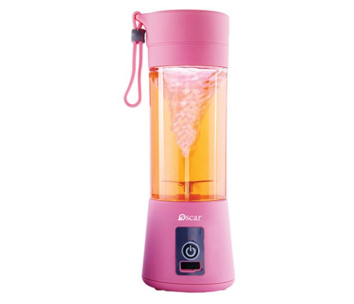 Oscar OPB200 200 Watts Portable Rechargeable Blender - Pink - Zoom Image