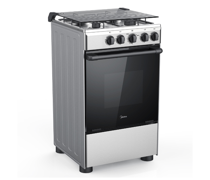 Midea BME50058-S 50 x 55 cm Gas Cooker - Stainless Steel - Zoom Image