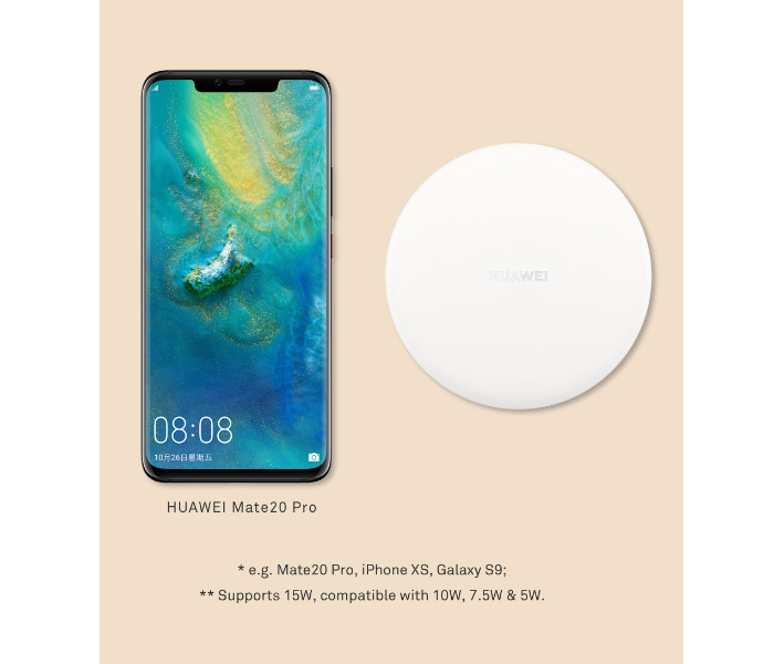 Huawei CP60 Wireless Charger - White - Zoom Image 4