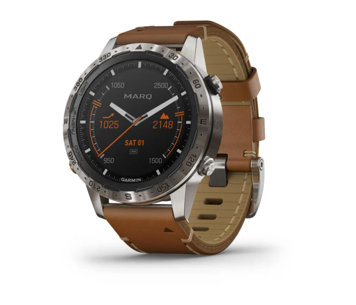 Garmin Marq Adventurer 010-02006-27 Modern Tool Watch For Men - Brown - Zoom Image 1