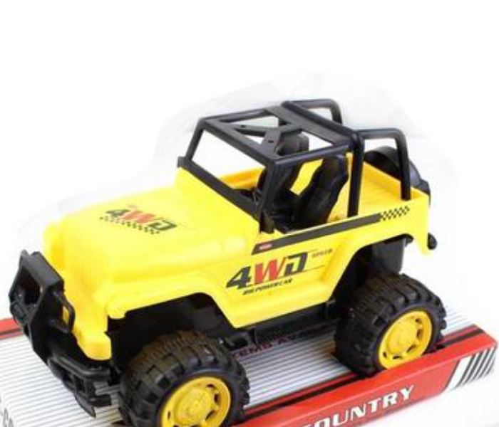 Family Center 4WD Cross Country Car - Yellow - Zoom Image