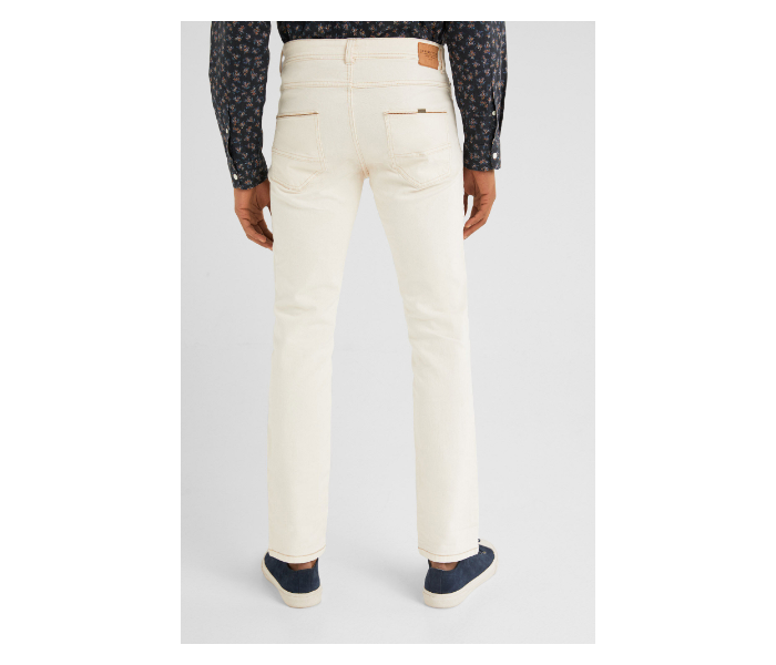 Springfield SS19 Denim Trouser EU 30 For Men - Ivory - Zoom Image 2