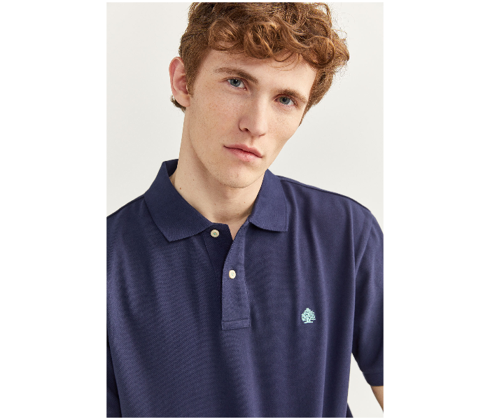 Springfield SS20 Basic Polo T Shirt Large - Medium Blue - Zoom Image 2