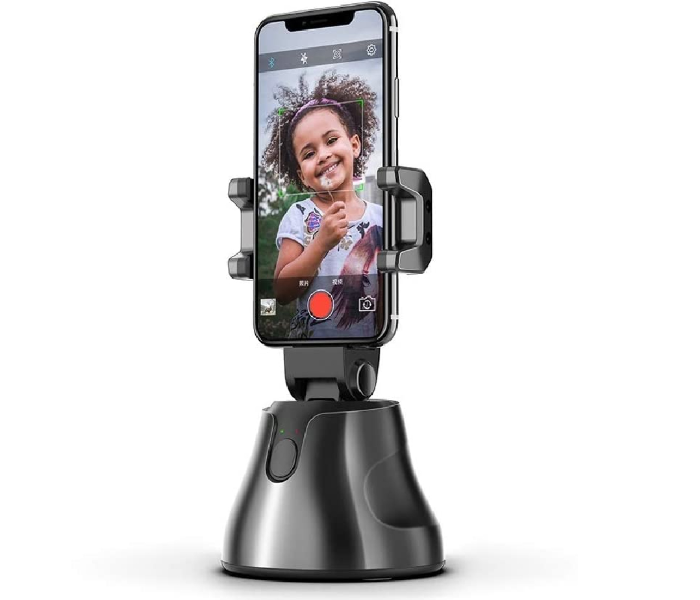 Trands 360 Object Tracking Holder Panoramic Head Bluetooth Auto Face Tracking Holder - Zoom Image 1