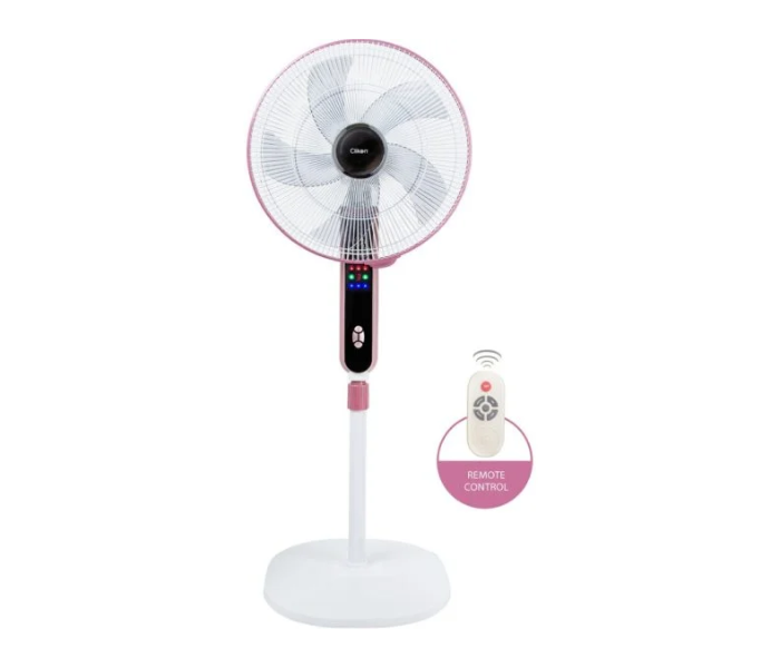 Clikon CK2816 Stand Fan With Remote Control - White - Zoom Image 1