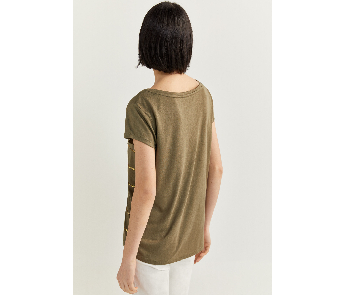 Springfield SS20 Plain Tank Top Large - Olive - Zoom Image 3