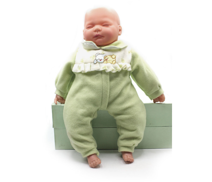 Basmah Sleeping Doll With Box - Green - Zoom Image 2