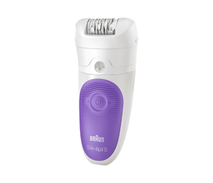 Braun SE5541 Silk-Epil 5 Wet and Dry Cordless Epilator - White and Purple - Zoom Image 3