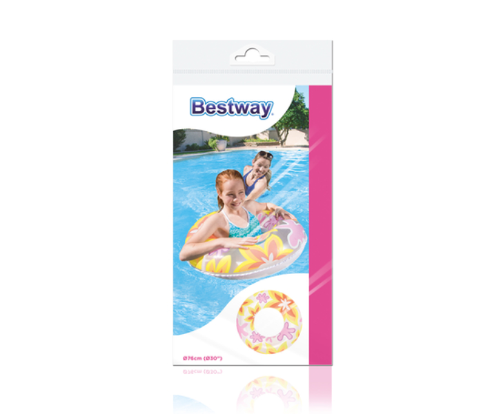 Bestway 36057 Designer Swim Ring - Yellow - Zoom Image 3