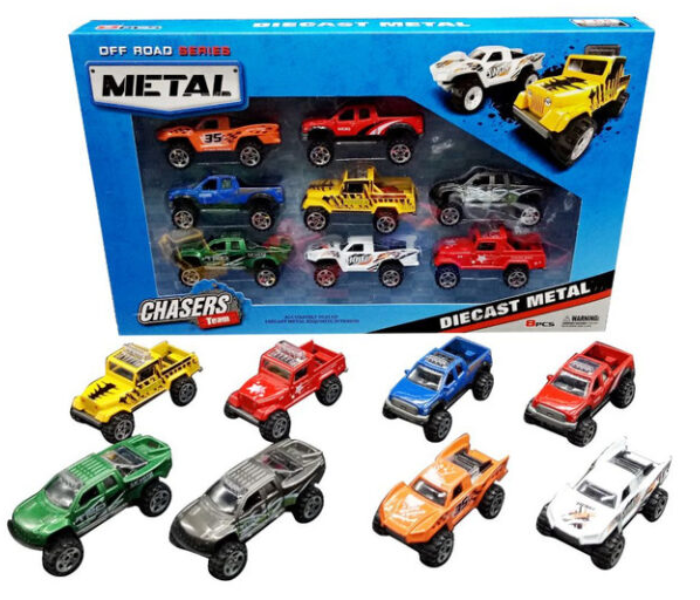 Family Center 8piece Die-Cast Car - Zoom Image