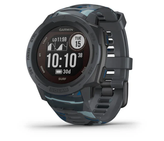 Garmin 010-02293-07 Instinct Solar Surf Edition - Grey - Zoom Image 1