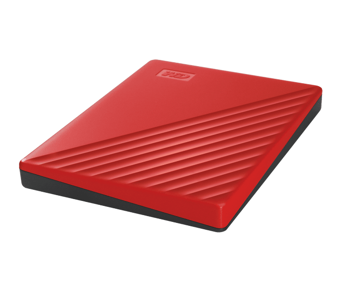 Western Digital My Passport 2TB External Hard Disk - Red - Zoom Image 4