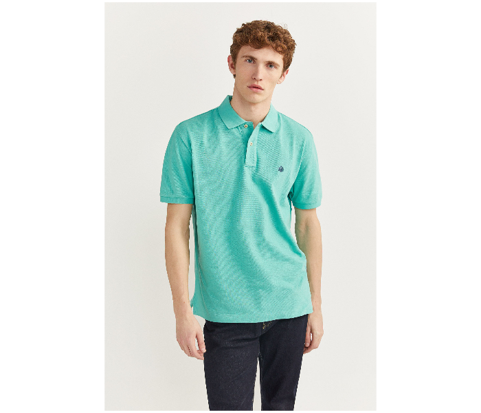 Springfield SS20 Basic Polo Shirts Large - Light Green - Zoom Image 1