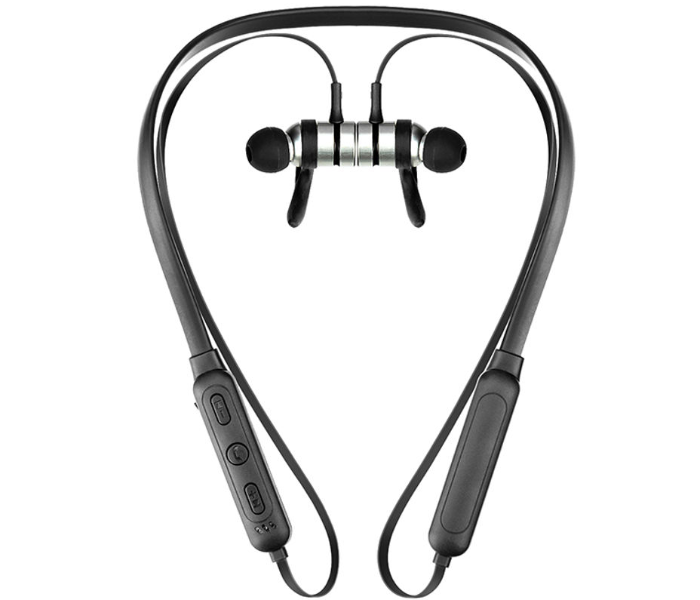 Xcell XLSHS102PRO Wireless Bluetooth Sports Neckband Headset - Black - Zoom Image 4