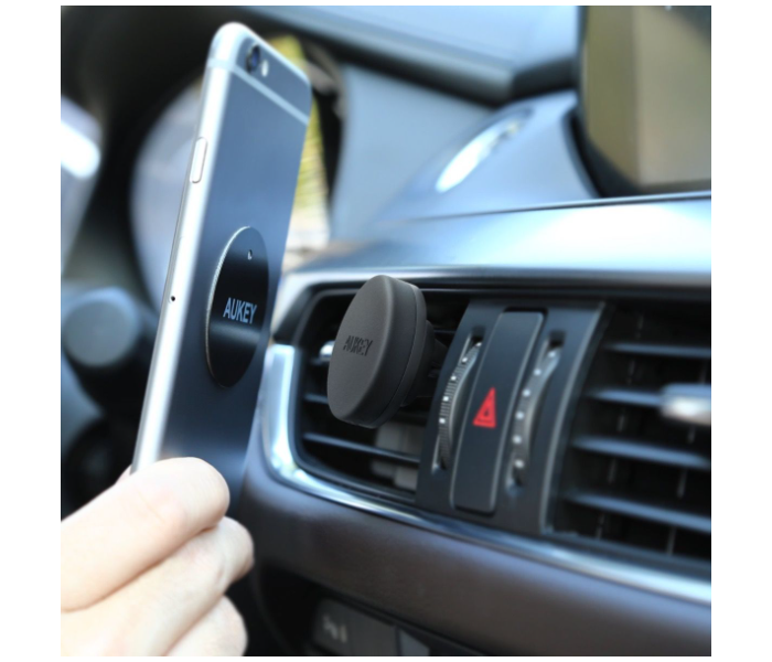 AUKEY C5 Magnetic Air Vent Car Mount Holder - Black - Zoom Image 2